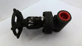 Vogt API602/B16.34 Flowserve Valve A105 OAL 7" OAW 3-1/2" Bore To Bore L 3-3/8"