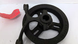 Babbitt No.1-1/2 Adjustable Sprocket Rim Bore 1" OAW 7-1/4" Chain W 3/4"