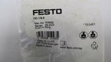 Festo QS-1/8-6 153002 Push In Fitting 10 Pieces Per Pkg.