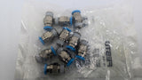 Festo QS-1/8-6 153002 Push In Fitting 10 Pieces Per Pkg.