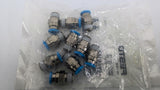 Festo QS-1/8-6 153002 Push In Fitting 10 Pieces Per Pkg.