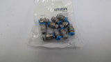 Festo QS-1/8-6 153002 Push In Fitting 10 Pieces Per Pkg.