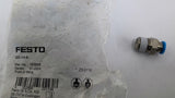 Festo QS-1/4-6 153003 Push In Fitting 10 Pcs. Per Pkg.