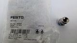 Festo QS-1/4-6 153003 Push In Fitting 10 Pcs. Per Pkg.