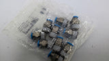 Festo QS-1/4-6 153003 Push In Fitting 10 Pcs. Per Pkg.