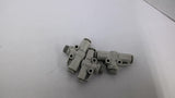 SMC AS2052F-08 5/16 Flow Control Valve Lot Of 3