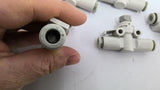 SMC AS2052F-08 5/16 Speed Controller Lot Of 5