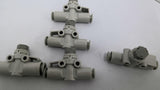 SMC AS2052F-08 5/16 Speed Controller Lot Of 5