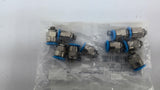 Festo QSM-M5-6 Push-in Fitting Lot Of 10 Per Pkg.