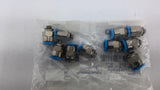 Festo QSM-M5-6 Push-in Fitting Lot Of 10 Per Pkg.