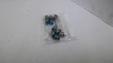 Festo QSM-M5-6 Push-in Fitting Lot Of 10 Per Pkg.