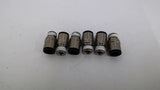 Legris TP10 Pneumatic Connector Fitting Lot Of 6