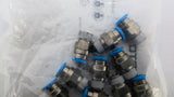 Festo 153002 QS-1/8-6 Push-in Fitting Connector Pkg. Of 10