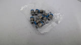 Festo 153002 QS-1/8-6 Push-in Fitting Connector Pkg. Of 10