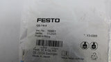 Festo 153001 QS-1/8-4 Push-in Fitting Connector Pkg. Of 10
