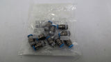 Festo 153001 QS-1/8-4 Push-in Fitting Connector Pkg. Of 10