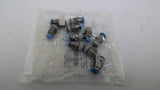 Festo 153001 QS-1/8-4 Push-in Fitting Connector Pkg. Of 10