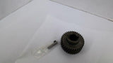 35 Teeth Spur Gear With Key Gear Thickness 7/8" Inside Bore 3/4" Bore W 1-1/4"