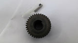 35 Teeth Spur Gear With Key Gear Thickness 7/8" Inside Bore 3/4" Bore W 1-1/4"