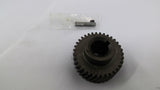 35 Teeth Spur Gear With Key Gear Thickness 7/8" Inside Bore 3/4" Bore W 1-1/4"