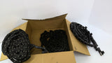 Tsubaki RF2040 10' RIV With A-2 ATT Every 12 Pitch Single Roller Chain Lot Of 3