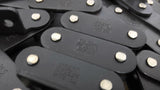 Tsubaki RF2040 10' RIV With A-2 ATT Every 12 Pitch Single Roller Chain Lot Of 3