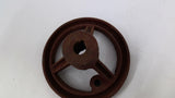Diamond Gear Hand Wheel Bore 5/8" OAW 6" Shaft l 1-7/8"