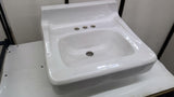 Crane Harwich Wall Hung Lavatory 20" X 18" White Sink