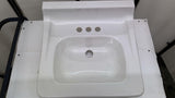 Crane Harwich Wall Hung Lavatory 20" X 18" White Sink