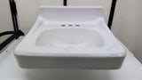 Crane Harwich Wall Hung Lavatory 20" X 18" White Sink