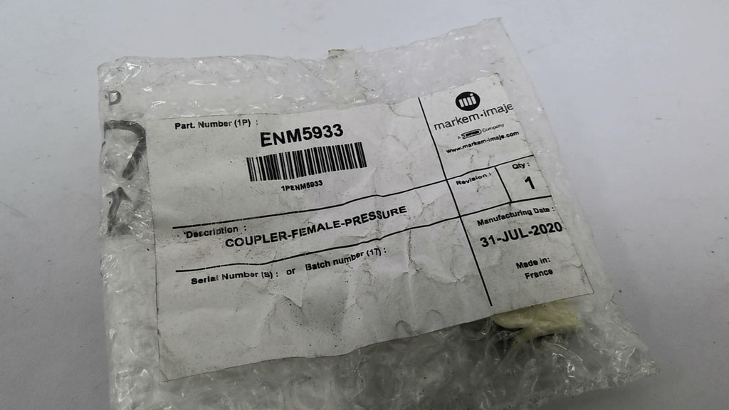 Markem-Imaje ENM5933 Female Pressure Coupler