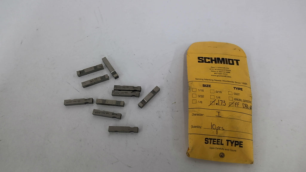 Schmidt 2570-182-D2 FF DBL GR Steel Cutter Pack Of 10