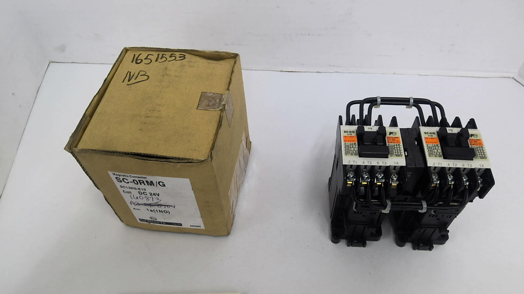 Fuji Electric 4GC0F0#10 SC-0/G 20A Reversing Contactor 24 VDC Coil