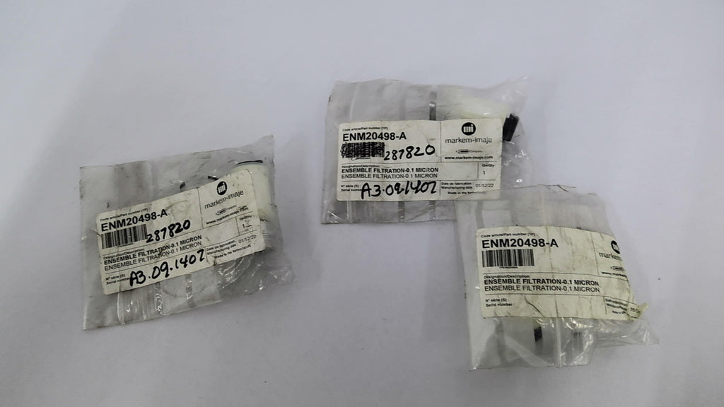 Markem-Imaje ENM20498-A Filter Kit Lot of 3