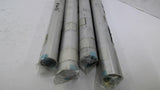 Conveyor Rollers OAL 12 1/8" OAD 1-1/8" Bore 1/2" Lot Of 4