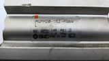 SMC MGPM20-15Z-M9BW Pneumatic Cylinder 145PSI Stroke 5/8" RAM OD 1/8" Bore 7/8"