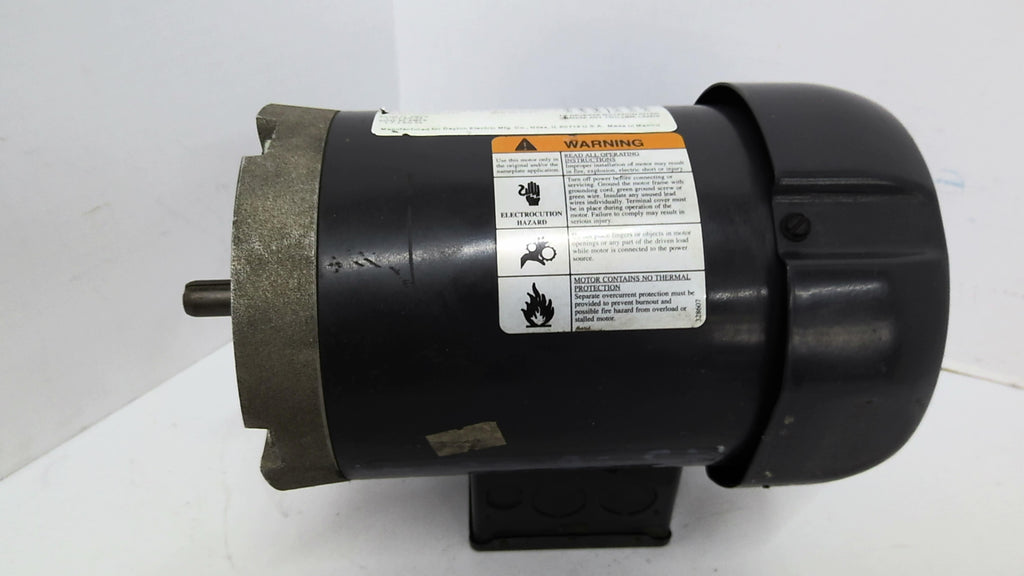 Dayton 3N842A 1/3HP AC Motor 1725 RPM 3PH 42CZ TEFC 208-230/460V 60HZ