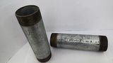 CR 40 GR-AF 21 RN2875 Threaded Galvanized Tubing Lot Of 2