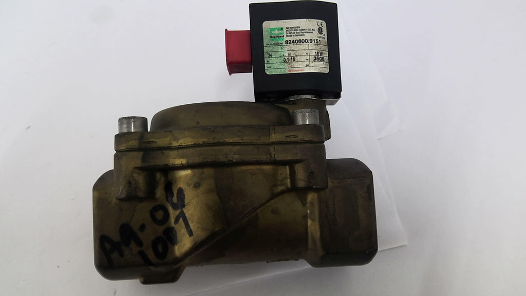 IMI Norgren Buschjost 8240600.9151 Heavy Duty Solenoid Valve 24V 18W 0.1-16 bar