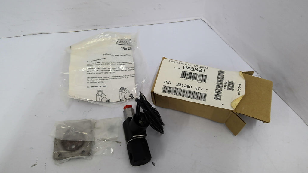 Peter Paul O5470014JCB 3-Way Valve 120V 125PSI 60HZ 6 Watts 3/64 X 3/64 Orfice