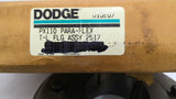 Dodge 010607 PX110 Para-Flex T-L Flg Assy Coupling 2517 Bore 3-3/8" OAW 9-1/8"