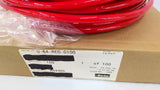 Parker U-64-RED-0100 Parflex Tubing 100' OD 3/8" X Wall 1/16" 125PSI