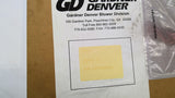 Gardner Denver HF00896069 Air Filter OAW 16-1/4" Thickness 10"