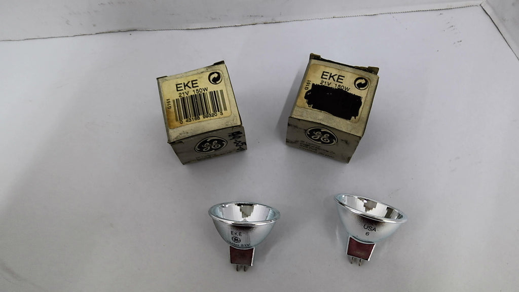 GE EKE 21V 150W Lamp Lot Of 2