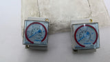 Festo 701611 13 Pressure Guage 140PSI 2041952 POM-GF20 Lot Of 2