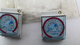 Festo 701611 13 Pressure Guage 140PSI 2041952 POM-GF20 Lot Of 2