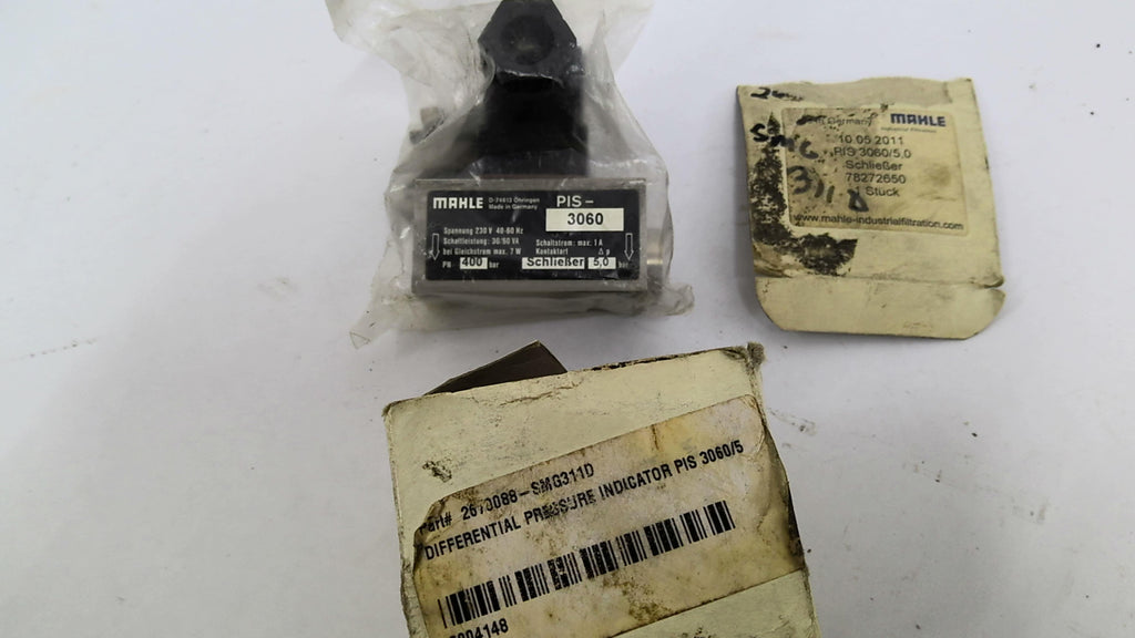 Mahle PIS-3060 Valve 230V 40-60HZ 7Watts 1AMP 400bar