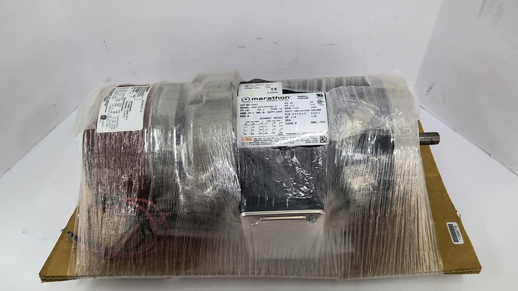 Marathon D-452 1/2HP Brake Motor 1725RPM 4 Pole 3-Phase 56C 230/460V