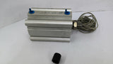SMC CDQ2B80-100DMZ-F7BWVL Cylinder Stroke L 3-3/4" Ram OD 1" Bore OD 3-3/16"