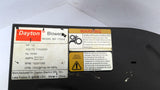 Dayton 1TDU2 1/2HP Blower 115/230V 50/60HZ 1320/1380RPM